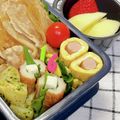 ゆづキッチン's cooksnap of when they made お弁当に★ウインナ巻き卵焼き.
