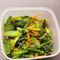 拓斗ここな's cooksnap of when they made 小松菜とにんじんの胡麻和え.