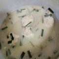 ずずずずんだ's cooksnap of when they made ほっこり美味しい♪ゴボウと鶏団子の汁椀.