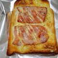 akk0san's cooksnap of when they made ＊ブラマヨ！ベーコントースト＊.