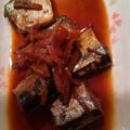 ninnin＆jun's cooksnap of when they made 圧力鍋で骨まで柔らか秋刀魚の生姜甘露煮.
