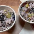 ヌーシ's cooksnap of when they made 秋の恵みに感謝！さつまいもと雑穀のごはん.