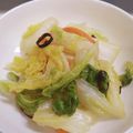 あたりめっこ's cooksnap of when they made ラーパーツァイ（辣白菜）.
