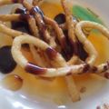 24karats's cooksnap of when they made うどんが「チョコかりんとう」に大変身！.