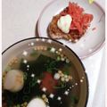 バキ子's cooksnap of when they made 梅のお吸い物*.(๓´ ˘ `๓).*.