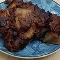 ぷくりる's cooksnap of when they made 型なし簡単♡りんごとチョコの天板ケーキ.