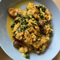 ピーナッツ子♪'s cooksnap of when they made ほうれん草としめじの卵炒め.