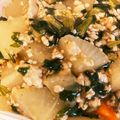 67luna's cooksnap of when they made レジで時短！大根の生姜そぼろあんかけ煮.