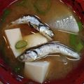 クックZTZ10H☆'s cooksnap of when they made 煮干しも食べる大根のお味噌汁.