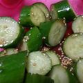 ヨッシーだなも's cooksnap of when they made 5分で簡単！チョレギきゅうり.