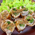 ☆はあ☆'s cooksnap of when they made くきたちの豚肉巻き・胡麻焼き♪.