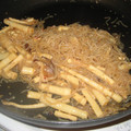 Maxu's cooksnap of when they made 糸こんにゃくと筍の炒め煮.