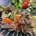 つむぎんまん's cooksnap of when they made 牛肉と野菜の甘辛炒め.