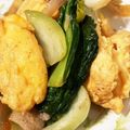 tomiha's cooksnap of when they made 簡単♪チンゲン菜と玉子のオイスター炒め.