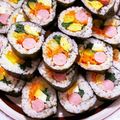 ごまごま2310's cooksnap of when they made ぱくぱく食べちゃう韓国海苔巻きキンパ☆.