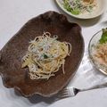 candyboat's cooksnap of when they made しらすと大根葉のペペロンチーノ♪.