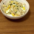 Etsu☆ko's cooksnap of when they made 卵たっぷり♪トロトロ♪ツナじゃかサラダ.