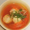 なめこおろし's cooksnap of when they made 簡単★鶏団子とにんじんの春雨スープ♡.