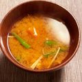 トモ２'s cooksnap of when they made 夏☀かぼちゃとインゲンのお味噌汁.
