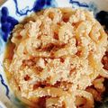 sumomokaka's cooksnap of when they made つきこんにゃくのたらこ和え（北海道料理）.