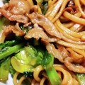 こずっぺ's cooksnap of when they made 残り物全部混ぜちゃえ？！焼きそばうどん.