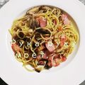 ひトみ's cooksnap of when they made 盛り盛りブラウンマッシュルームのパスタ.