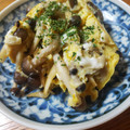 ねねしばこ's cooksnap of when they made きのこと卵のウェイパー炒め.