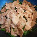 みれいく's cooksnap of when they made ニラ エノキ 豚こま切れ肉の酒蒸ししゃぶ.