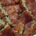 クック8W4H9J☆'s cooksnap of when they made お好み焼き粉で！もやしキムチーズチヂミ.