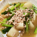 ひこモチ's cooksnap of when they made ♪とろとろ～♡かぶの挽肉あんかけ♪.