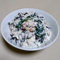 cookஜs's cooksnap of when they made 小松菜とひじきの白和え☆マクロビおかず.