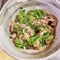 ゆかりんご117♪'s cooksnap of when they made 豚バラ豆苗炒め.