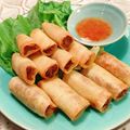クマちー's cooksnap of when they made グリーンカレーのペーストで☆簡単ミニ春巻.