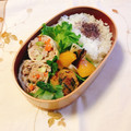 yesmama's cooksnap of when they made 蓮根と柿の黒酢風味.