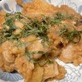 maikun☆'s cooksnap of when they made 夏バテ予防*大根おろしと鶏のポン酢炒め.