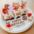 〜chao〜's cooksnap of when they made お誕生日♪　電車のケーキ☆.
