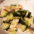 クックS5N2AF☆'s cooksnap of when they made 長芋ときゅうりの梅肉サラダ.