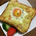 ☆さぶ☆☆'s cooksnap of when they made ＊新感覚！ポテトサラダラピュタパン＊.