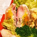 yukaneママ's cooksnap of when they made レンジでハムエッグ.