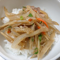 tゆうみんママ's cooksnap of when they made 連島ごぼう丼@倉敷市学校給食.