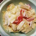 ばたみそーぱん☆'s cooksnap of when they made キャベツとカニカマのレモンマヨサラダ.