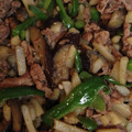 らて☕'s cooksnap of when they made ぱぱっと！牛肉と茄子とピーマンの炒め物.