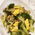 ちゃまたまご's cooksnap of when they made ブロッコリーとしめじの卵炒め.