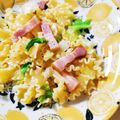 干芋くん's cooksnap of when they made 【パスタ】レタスとベーコンのオイルパスタ.