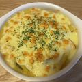 ヴィーナスけい's cooksnap of when they made カボチャとソーセージのペンネ グラタン.