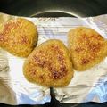 azbjbn's cooksnap of when they made フライパンで焼きおにぎり.