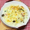 tokotann's cooksnap of when they made 簡単！余りごはんで10分グラタン.