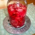 mmameco's cooksnap of when they made 新生姜☆紅生姜漬け.