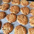 お腹ペコ太's cooksnap of when they made チョコ入り☆ピーナッツバタークッキー.