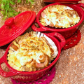 なつき☆ミ's cooksnap of when they made サツマイモとウィンナーのチーズ焼き☆.